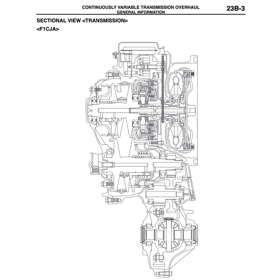 Mitsubishi OUTLANDER III GF 2013-2018 Full Manual Set – Repair & Maintenance Manual - page 6
