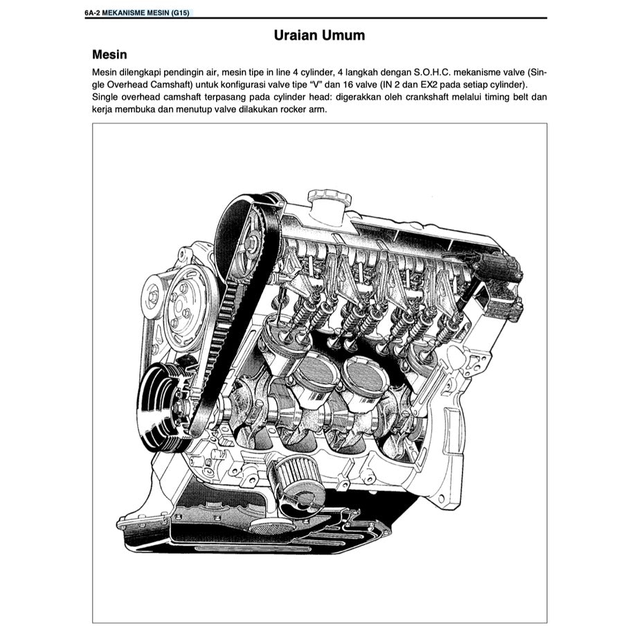 Suzuki APV 2005-2009 Full Manual Set – Repair & Maintenance Manual - BAHASA INDO VERSION - page 3