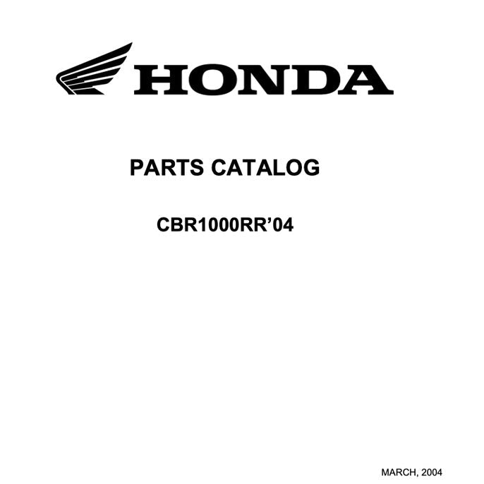 Honda CBR1000RR 2004-2007 Full Manual Set – Repair & Maintenance Manual and Spare Parts Catalog and User Handbook - page 8