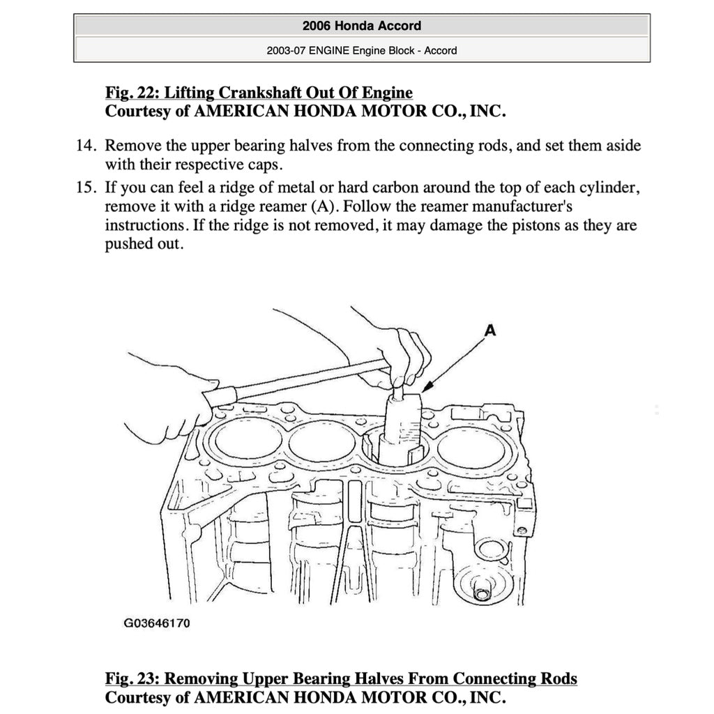 Honda ACCORD 7 CL 2003-2008 Full Manual Set – Repair & Maintenance Manual - page 9