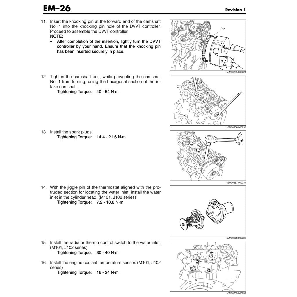 Toyota RUSH J200/F700 2006-2016 Full Manual Set – Repair & Maintenance Manual - page 8