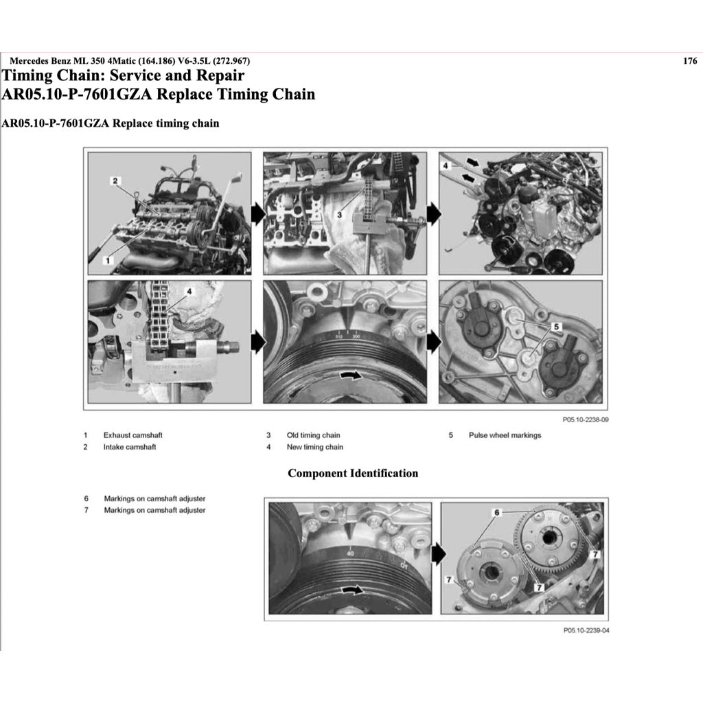 Mercedes-Benz W164 M272 2005-2011 Full Manual Set – Repair & Maintenance Manual - page 7