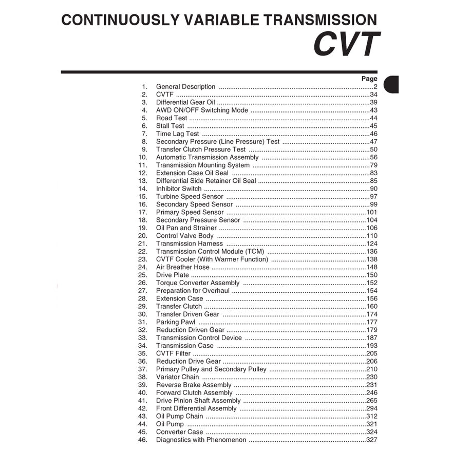 Subaru XV / CROSSTREK GJ/GP 2012-2017 Full Manual Set – Repair & Maintenance Manual - page 5