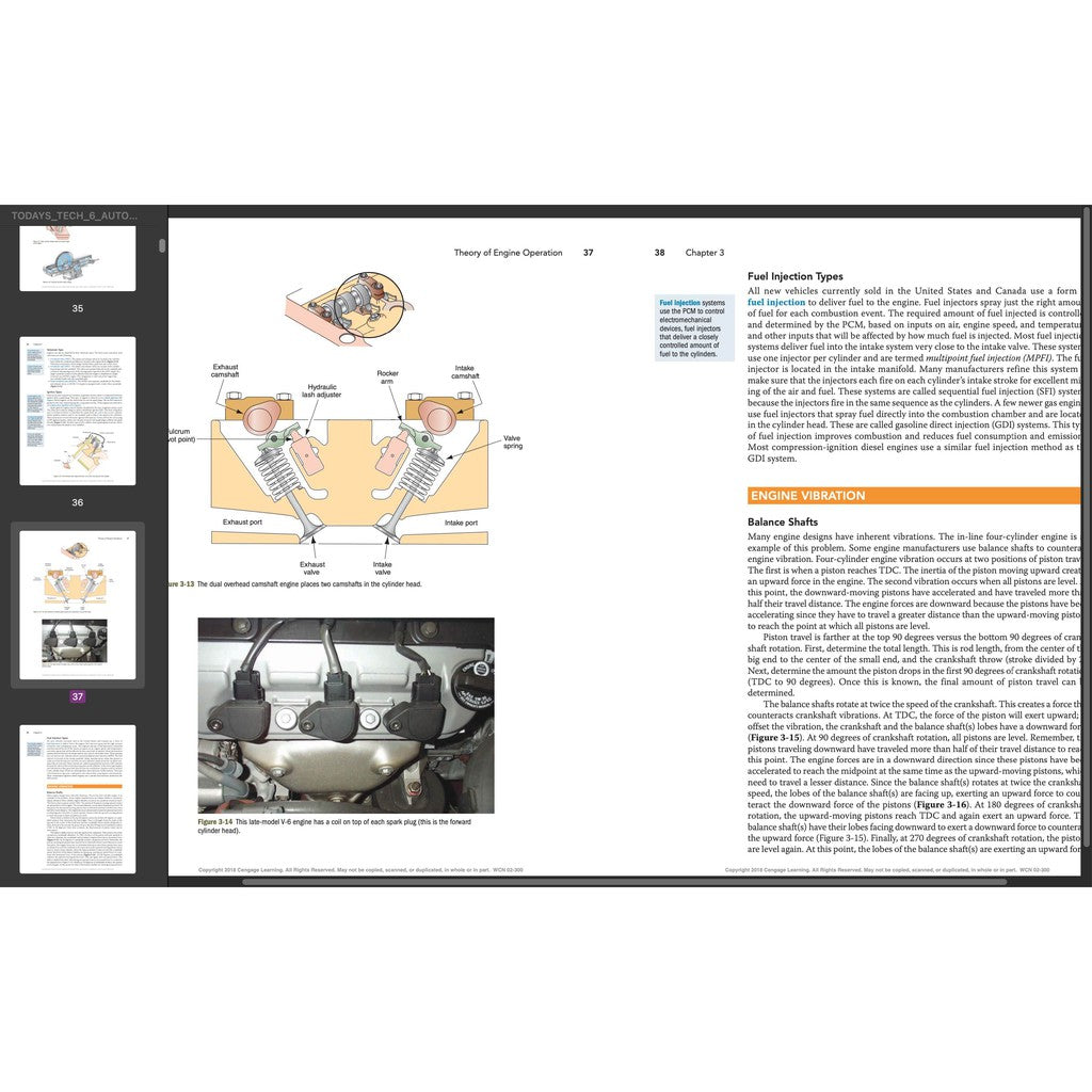 TODAY'S TECHNICIAN: AUTOMOTIVE Engine Repair & REBUILDING - TRAINING & Workshop Manual - page 8