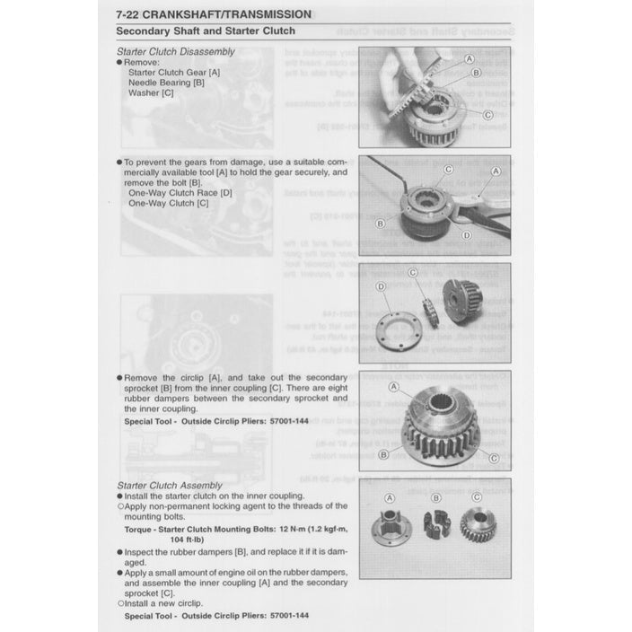 Kawasaki ZR-7S 1999-2005 Full Manual Set – Repair & Maintenance Manualand Spare Parts Catalogand User Handbook - page 7