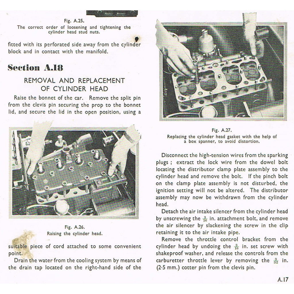 [CLASSIC] MORRIS MINOR "MM" Series SPLIT-SCREEN 1948-1952 Full Manual Set – Repair & Maintenance Manual - page 7