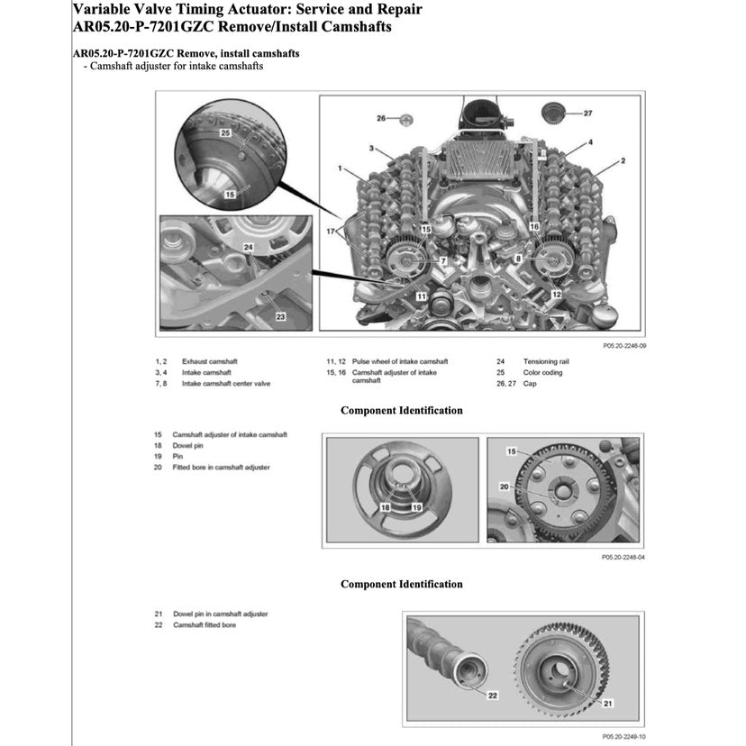 Mercedes-Benz Engine M272 Service Repair Manual and TRAINING HANDOUTS - page 7