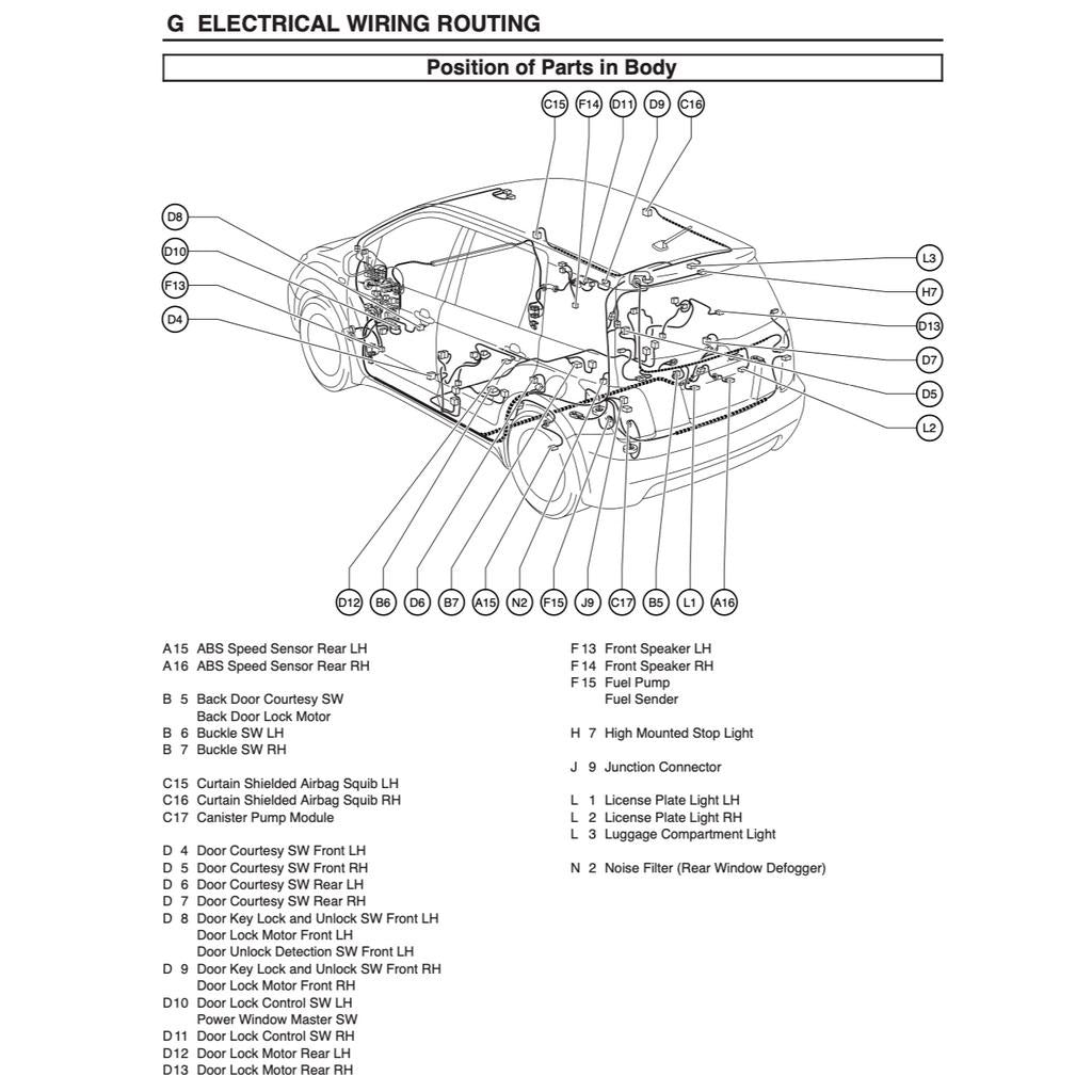 Toyota IST Scion XA NCP61 2004-2007 Full Manual Set – Repair & Maintenance Manual - page 6