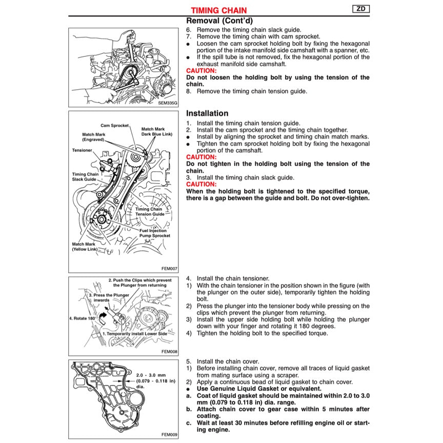 Nissan TERRANO II 1993-2005 Full Manual Set – Repair & Maintenance Manual - page 4