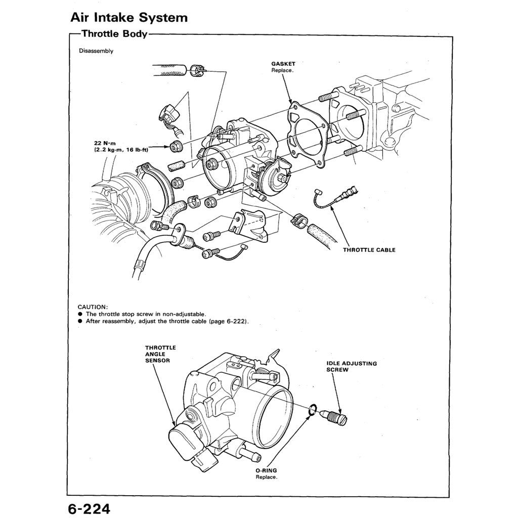 Honda ACCORD 4 CB 1990-1993 Full Manual Set – Repair & Maintenance Manual - page 7