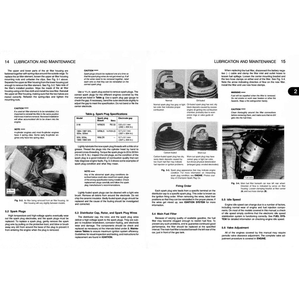 BMW 3 Series E30 1984-1990 Full Manual Set – Workshop Repair Service Manual - page 9