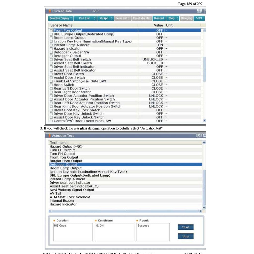 Kia RIO UB/LX 2011-2017 Full Manual Set – Repair & Maintenance Manual - page 9