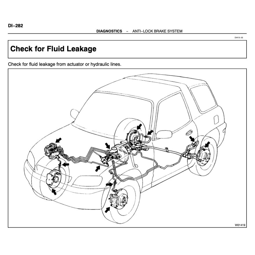 Toyota RAV4 XA10 1996-2000 Full Manual Set – Repair & Maintenance Manual - page 7