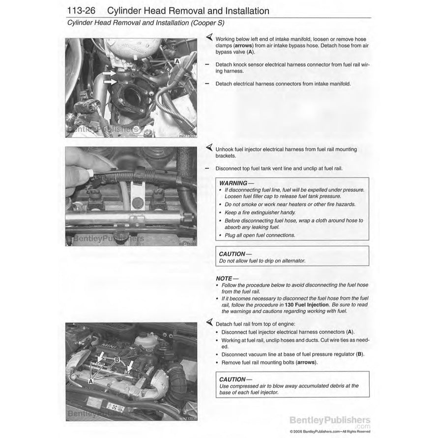 MINI COOPER S R50 R52 R53 JCW 2001-2006 Full Manual Set – Workshop Service Repair Manual - page 7