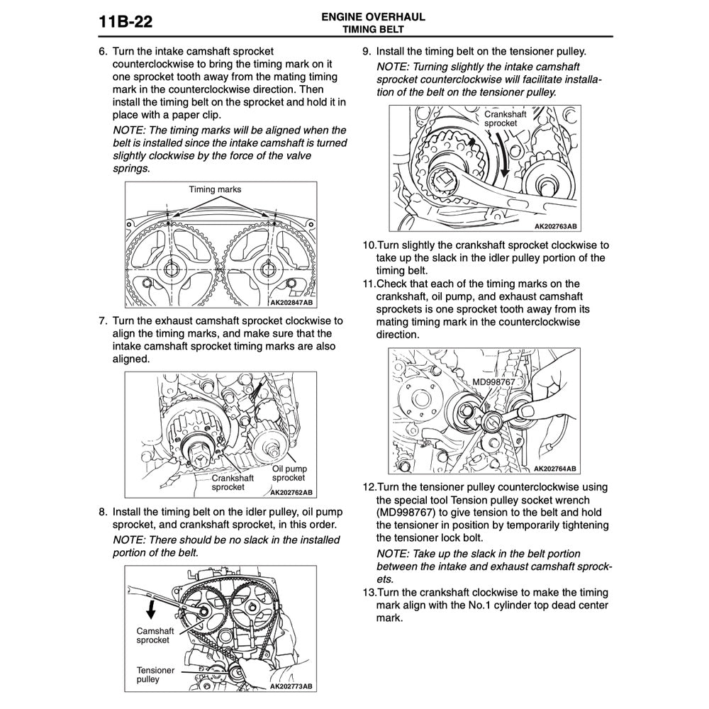 Mitsubishi OUTLANDER I CU / AIRTREK 2003-2006 Full Manual Set – Repair & Maintenance Manual - page 5