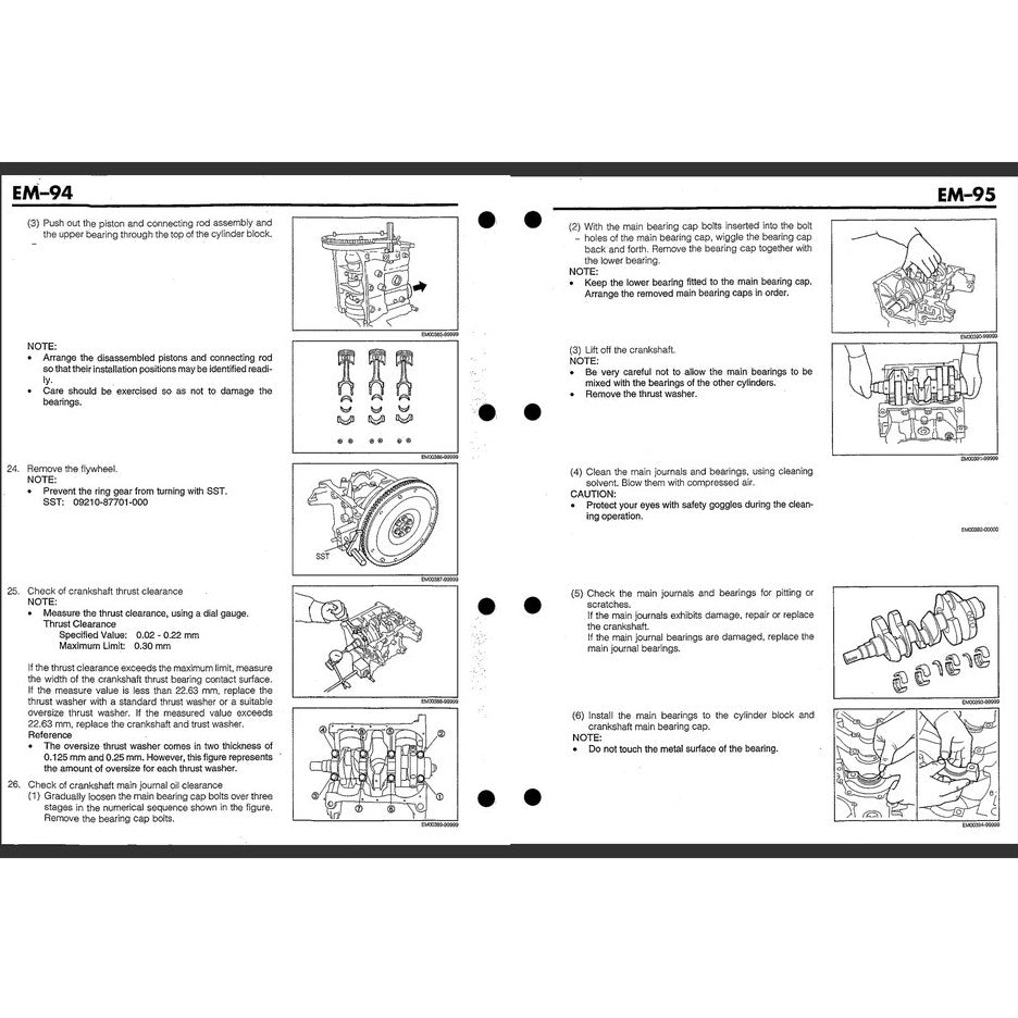 Perodua KANCIL MKI 1990-2001 Full Manual Set – Repair & Maintenance Manual - page 8