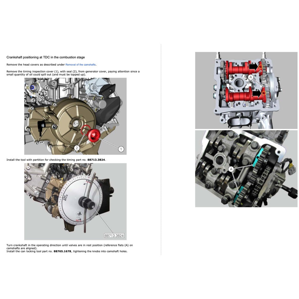 Ducati PANIGALE Senna 1199 2012-2014 Full Manual Set – Repair & Maintenance Manual and Spare Parts Catalog and User Handbook - page 8