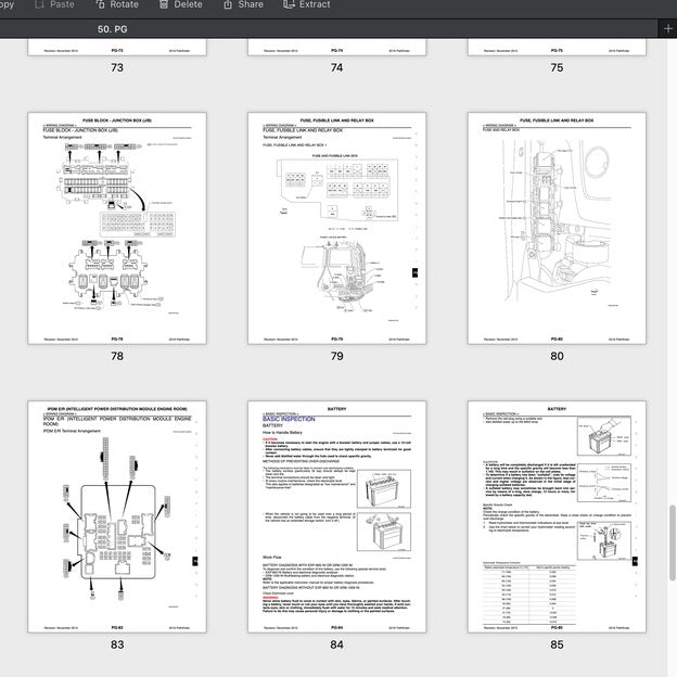 Nissan TERRANO R52 2013-2016 Full Manual Set – Repair & Maintenance Manual - page 9