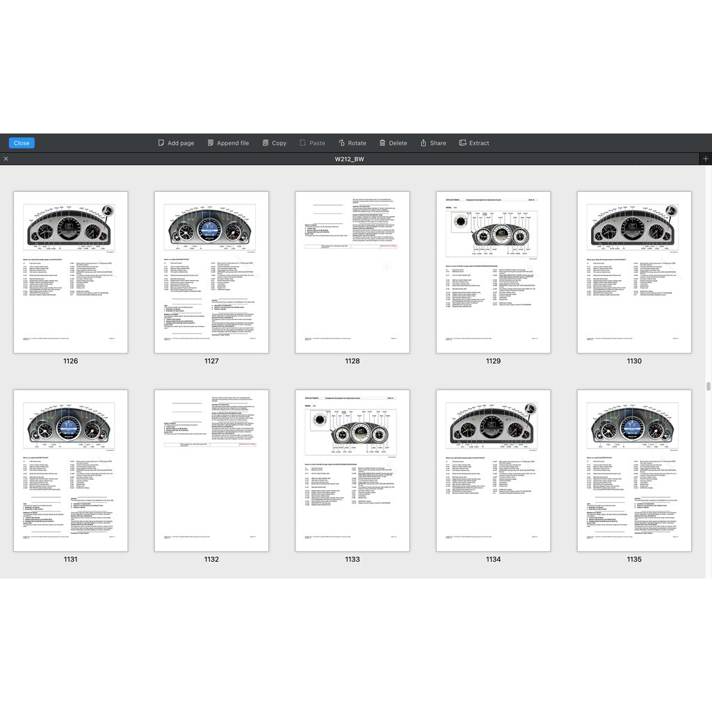 Mercedes-Benz E-CLASS W212 OM651 2010-2016 Full Manual Set – Repair & Maintenance Manual - page 6