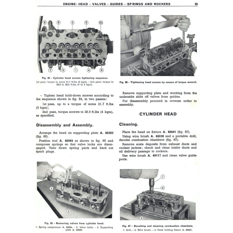Fiat 850 100 B/C/G 1964-1973 Full Manual Set – Repair & Maintenance Manual and User Handbook - page 4