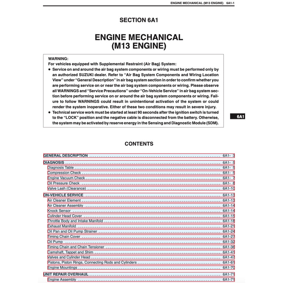 Suzuki JIMNY JB 1998-2017 Full Manual Set – Repair & Maintenance Manual - page 2
