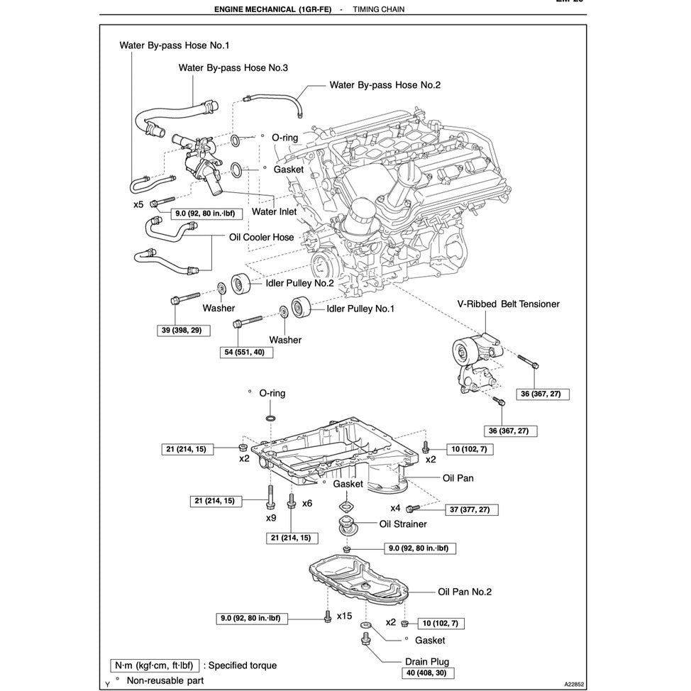 Toyota Engine 1GR-FE VVT-I Full Manual Set – Service Repair Workshop Manual - page 6