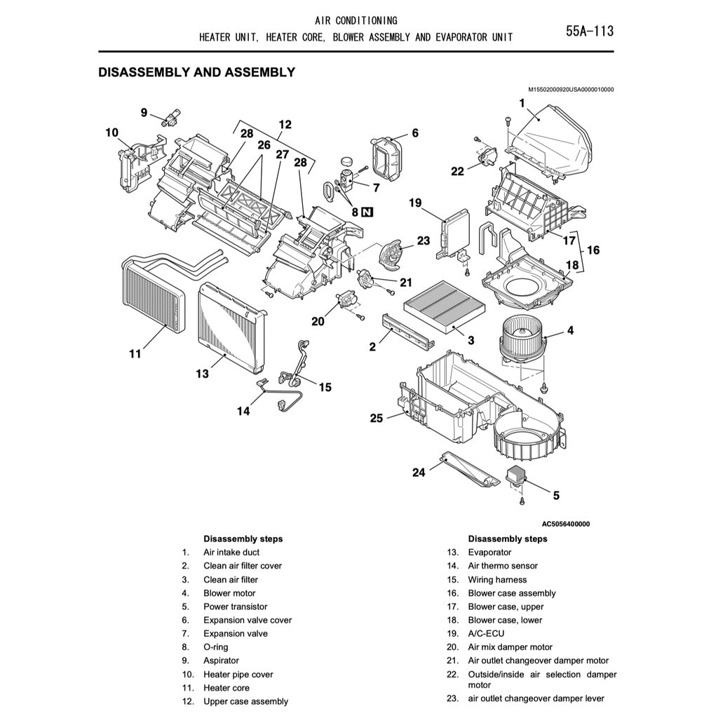 Mitsubishi OUTLANDER II CW 2006-2012 Full Manual Set – Repair & Maintenance Manual - page 8