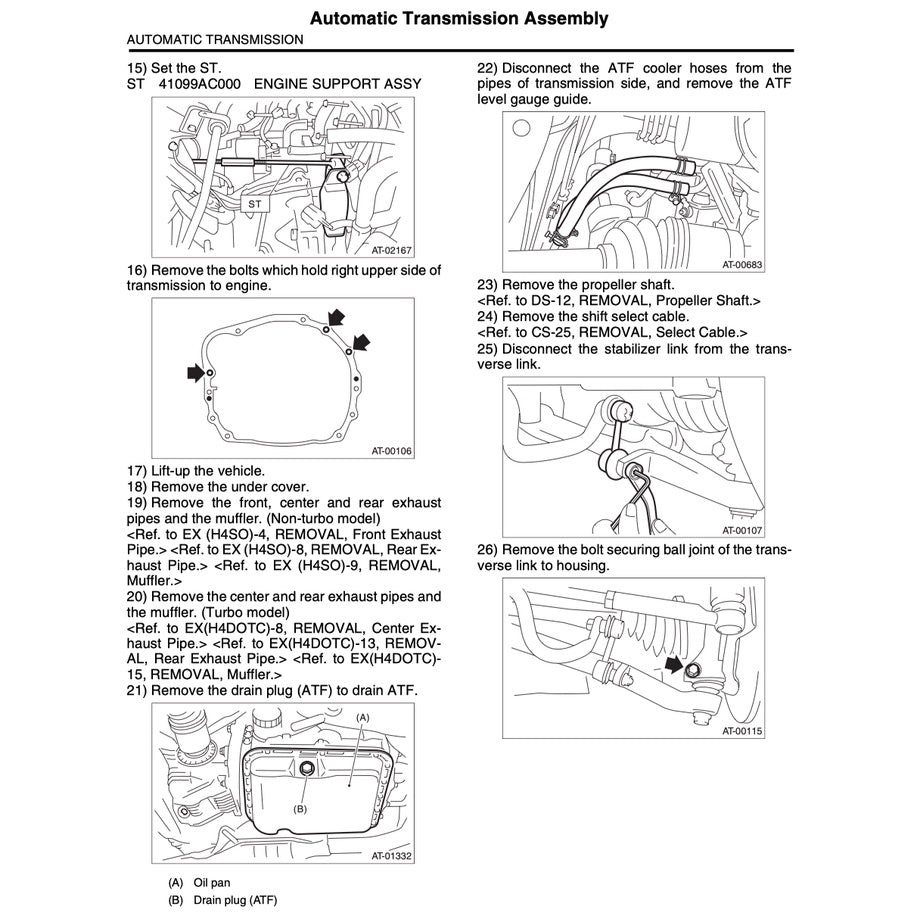 Subaru FORESTER SG 2002-2008 Full Manual Set – Repair & Maintenance Manual - page 9
