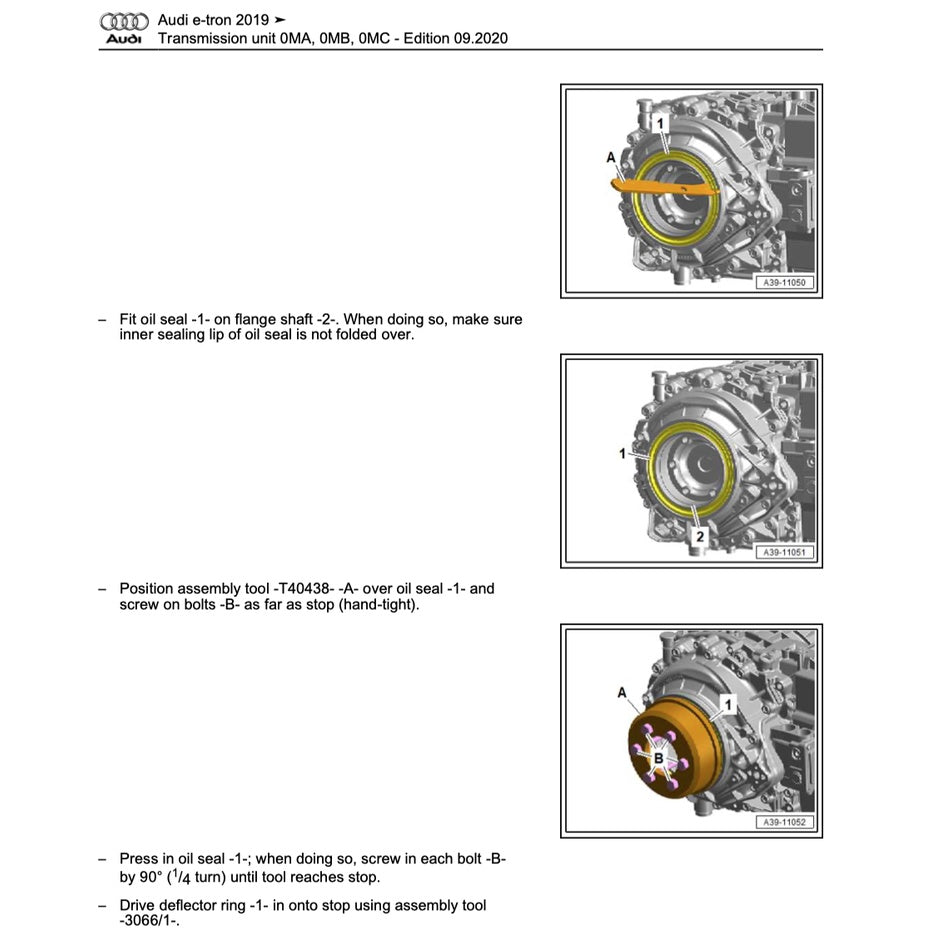 Audi e-tron EV 2019+ Full Manual Set – Repair & Maintenance Manual - page 5