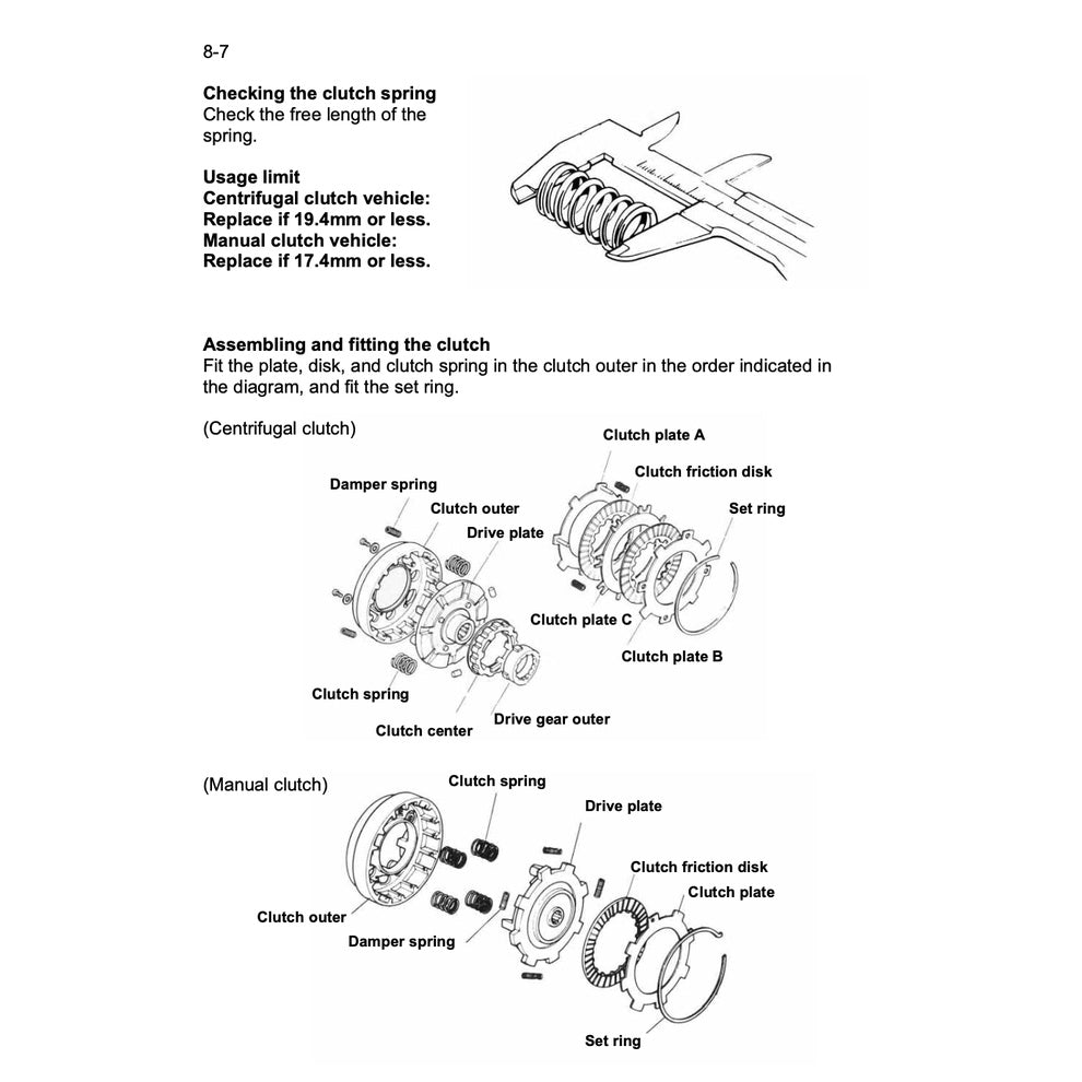 Honda MONKEY / GORILLA Z50J 2008 Full Manual Set – Repair & Maintenance Manual - page 8