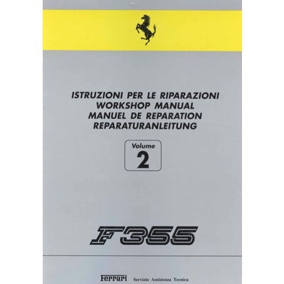 Ferrari F355/ F129 1995-1999 Full Manual Set – Repair & Maintenance Manual and Spare Parts Catalog - page 5