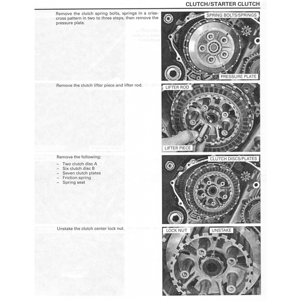 Honda CBR1000RR 2004-2007 Full Manual Set – Repair & Maintenance Manual and Spare Parts Catalog and User Handbook - page 5