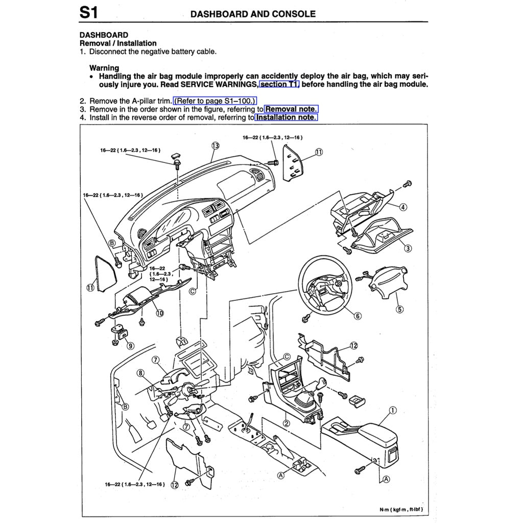 Mazda 323 FAMILIA / PROTEGE BH 1994-1998 Full Manual Set – Repair & Maintenance Manual - page 7