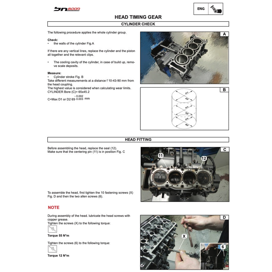 BENELLI BN600 R 2014-2018 Full Manual Set – Repair & Maintenance Manual and Spare Parts Catalog and User Handbook - page 6