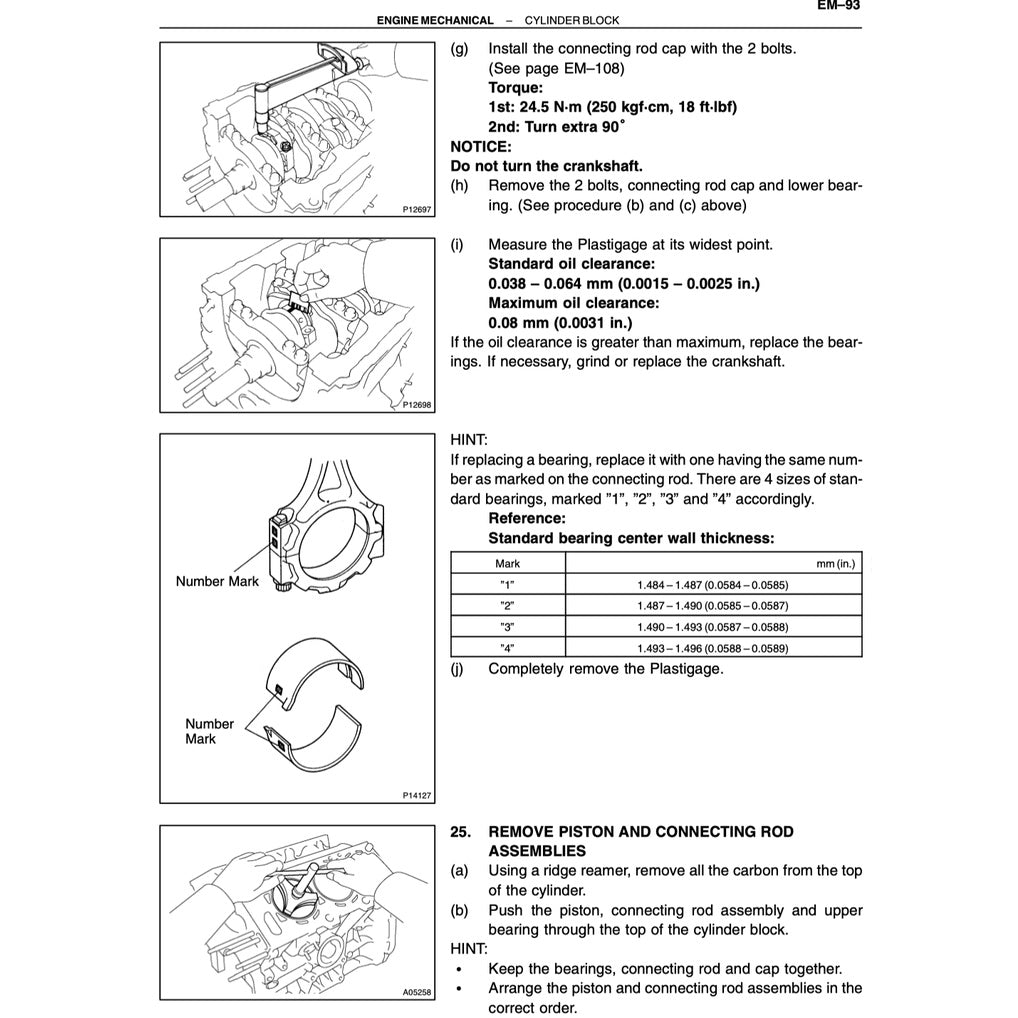 Lexus RX300 XU10 1998-2003 Full Manual Set – Repair & Maintenance Manual - page 2