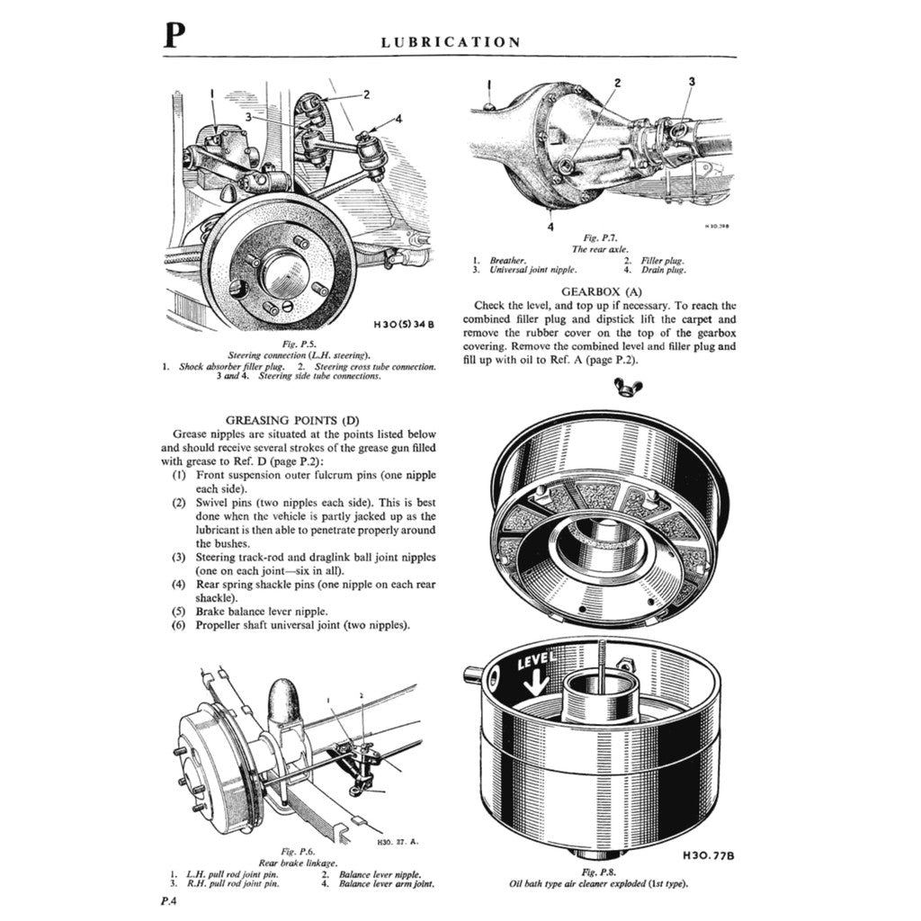 [CLASSIC] AUSTIN A30 & A35 1951-1968 Full Manual Set – Repair & Maintenance Manual - page 9