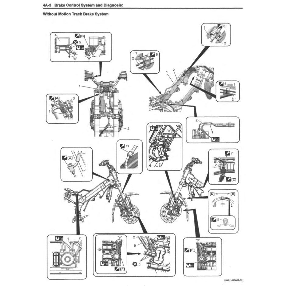 Suzuki V STORM V STROM VSTROM DL1050 RC/RQ/XT 2020-2023 Full Manual Set – Repair & Maintenance Manual and Spare Parts Catalogand OWNER's Manual - page 7
