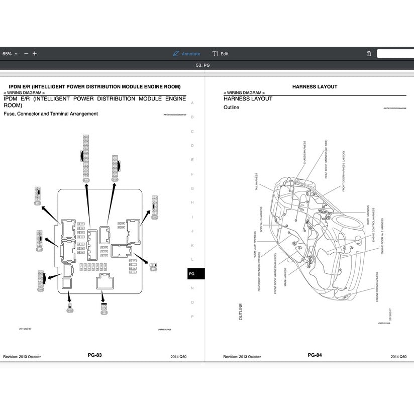 Infiniti Q50 2014-2022 Full Manual Set – Repair & Maintenance Manual - page 7