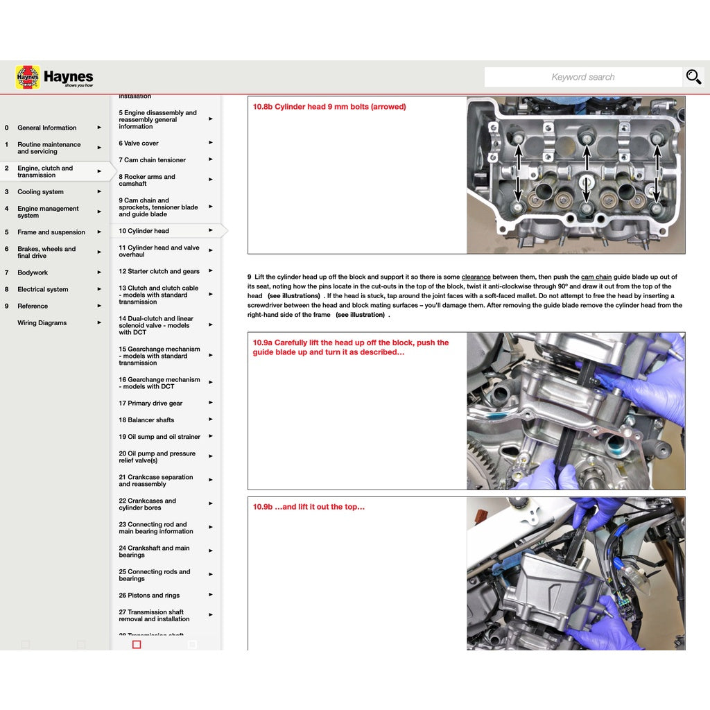 Honda CRF1000 A/A2/D/D2 AFRICA TWIN 2016-2019 Full Manual Set – Repair & Maintenance Manual - page 6