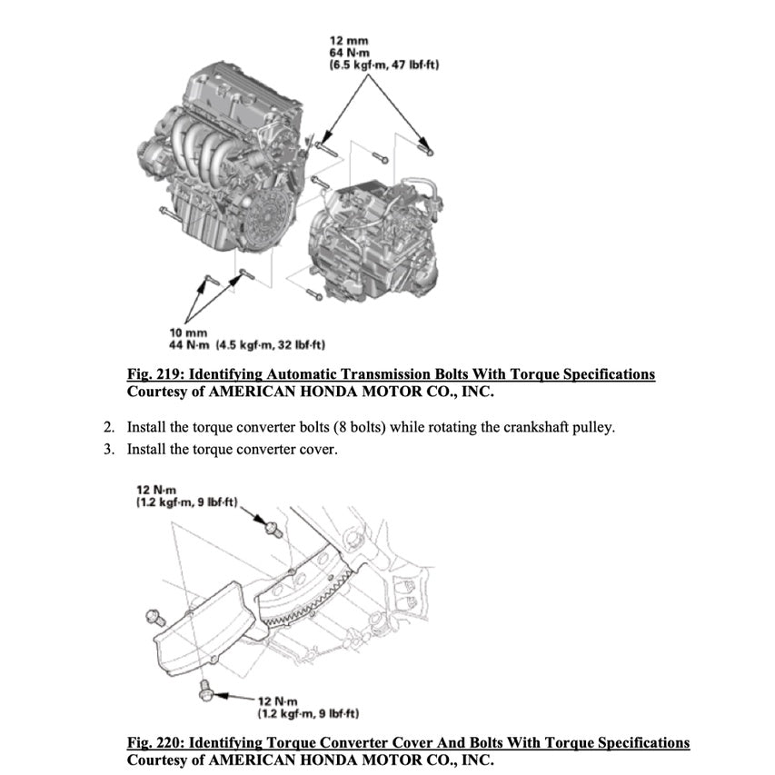 CRV Honda CR-V RM/RE 2012-2016 Full Manual Set – Repair & Maintenance Manual - page 3