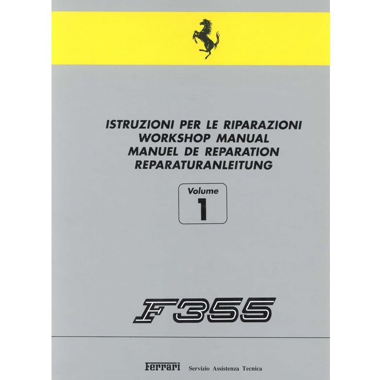 Ferrari F355/ F129 1995-1999 Full Manual Set – Repair & Maintenance Manual and Spare Parts Catalog - page 2