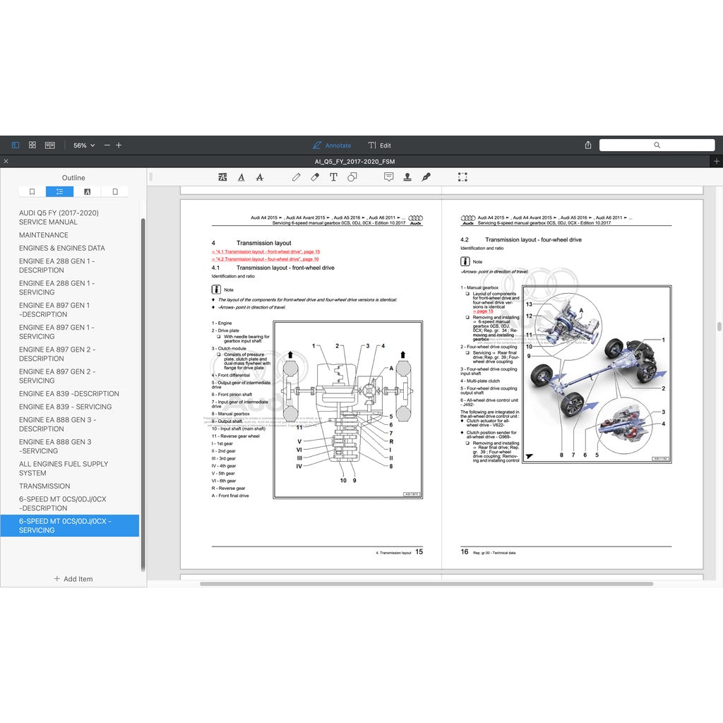 Audi Q5 FY /80A 2018-2023 Full Manual Set – Repair & Maintenance Manual - page 9