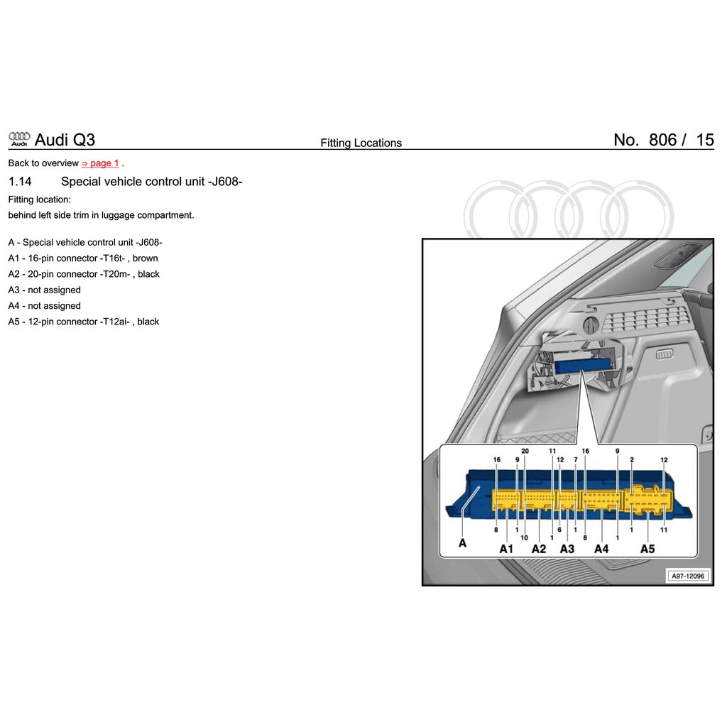 Audi Q3 8U 2011-2018 Full Manual Set – Repair & Maintenance Manual - page 9