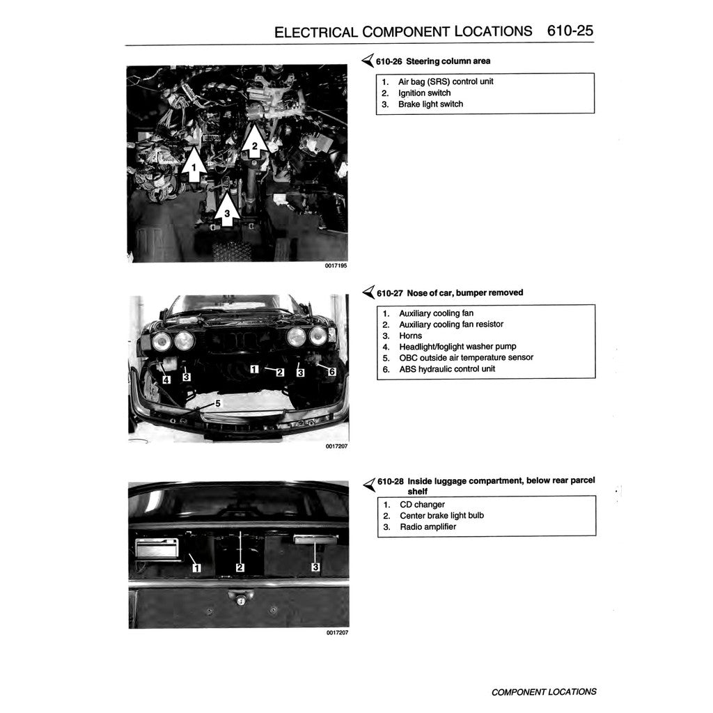 BMW 7 Series E32 1988-1994 Full Manual Set – Workshop Repair Service Manual - page 10