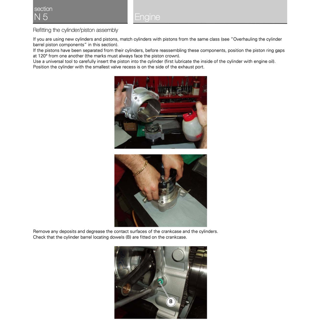 Ducati 1098 2007-2009 Full Manual Set – Repair & Maintenance Manual and Spare Parts Catalog - page 4