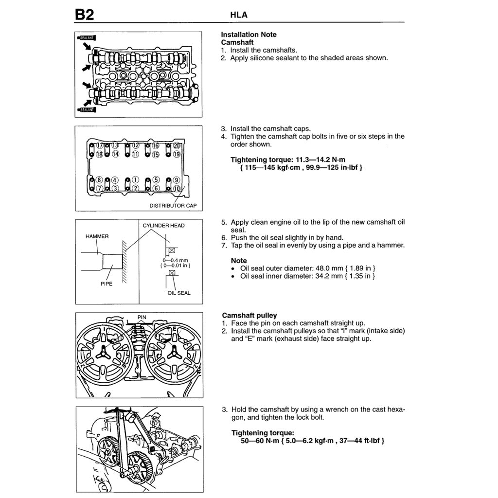 Mazda 323 FAMILIA / PROTEGE BH 1994-1998 Full Manual Set – Repair & Maintenance Manual - page 8