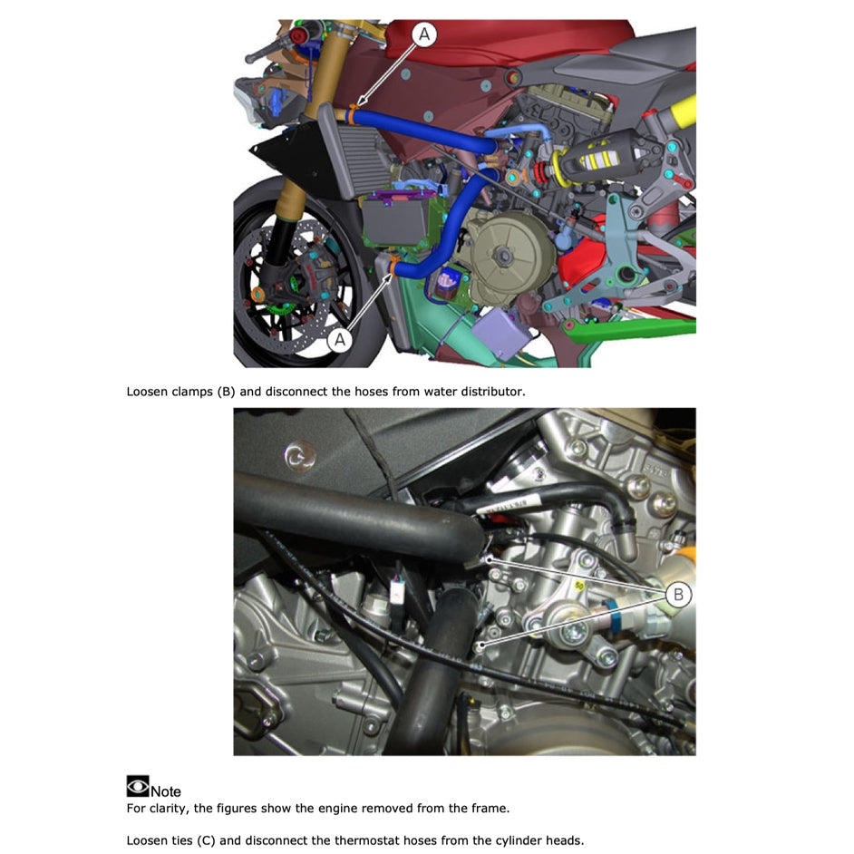 Ducati PANIGALE 1299S 2015-2018 Full Manual Set – Repair & Maintenance Manual and Spare Parts Catalog and OWNER's Manual - page 9