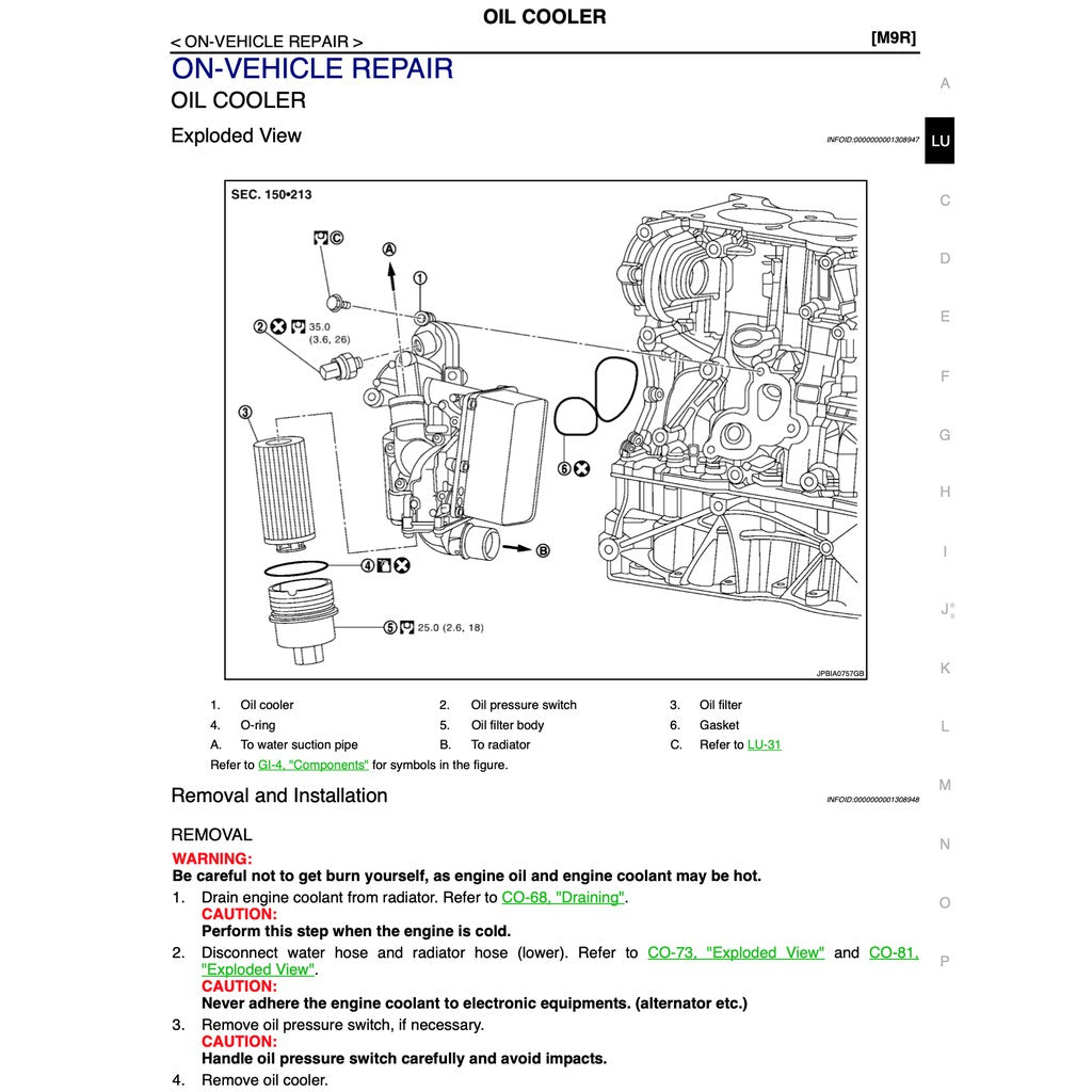 Nissan X-Trail T31 2007-2013 Full Manual Set – Repair & Maintenance Manual - page 9