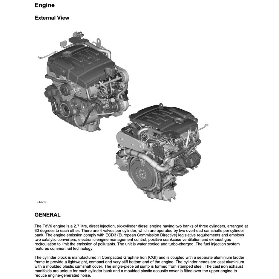 Land Rover DISCOVERY LR3 L319 2004-2009 Full Manual Set – Repair & Maintenance Manual - page 3