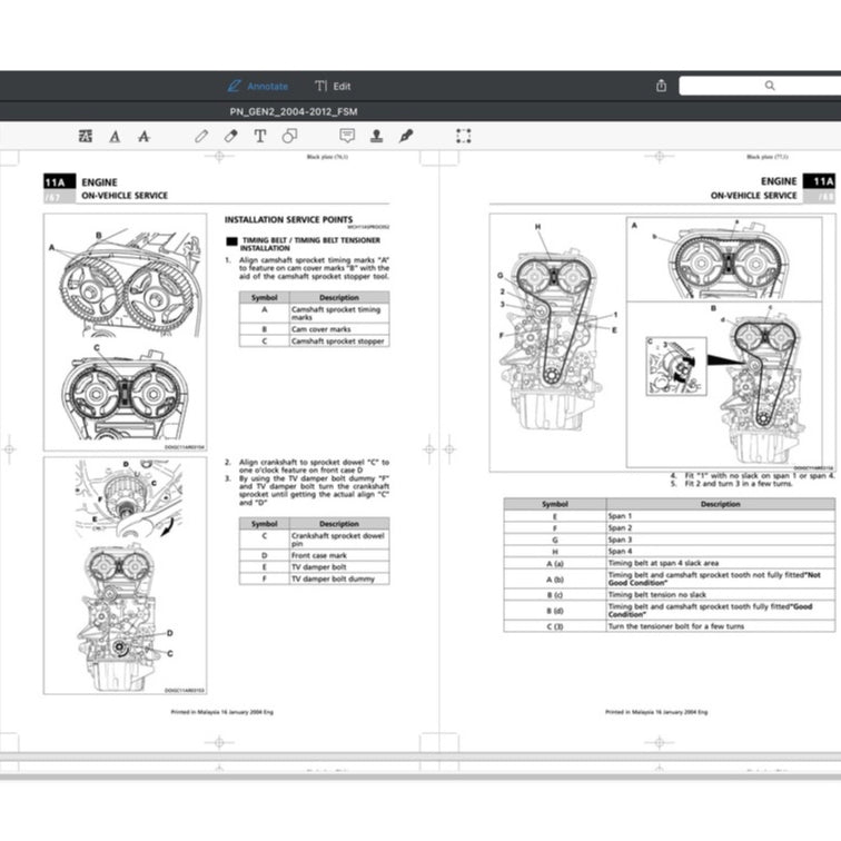 Proton GEN2 2004-2012 Full Manual Set – Repair & Maintenance Manual - page 2